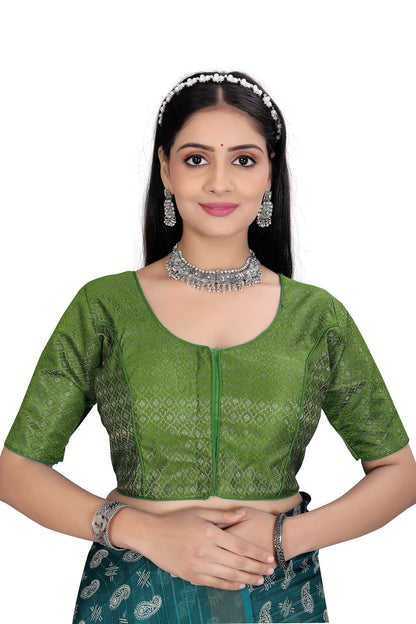 Designer Brocade Blouse for Women | Wedding & Festive Wear
