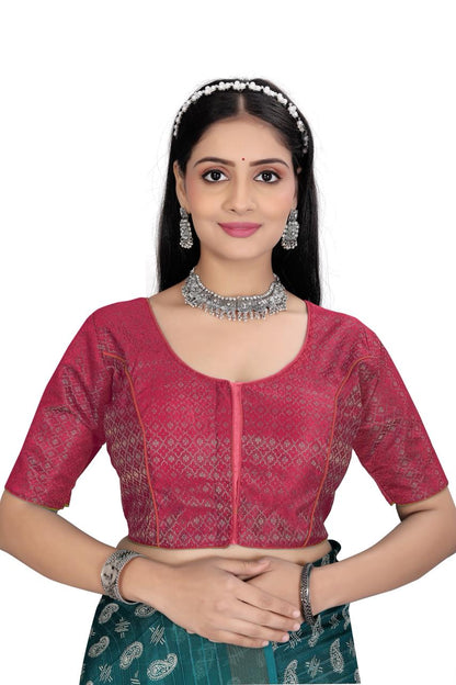 Designer Brocade Blouse for Women | Wedding & Festive Wear