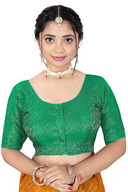 Designer Brocade Blouse for Women | Wedding & Festive Wear