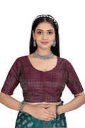 Premium Ethnic Brocade Blouse | Party & Wedding Wear