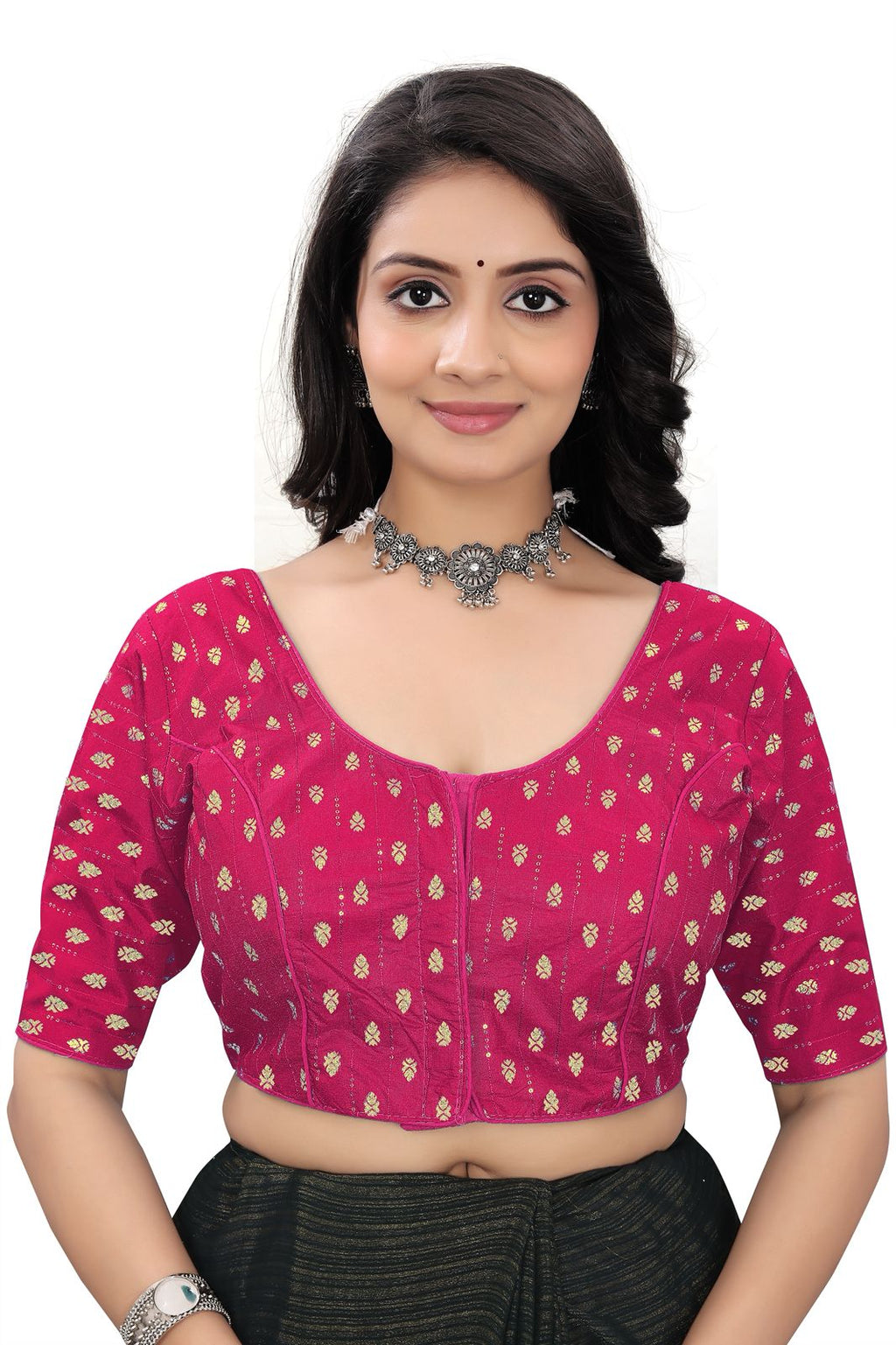 Designer Brocade Blouse for Women | Festive & Wedding Wear