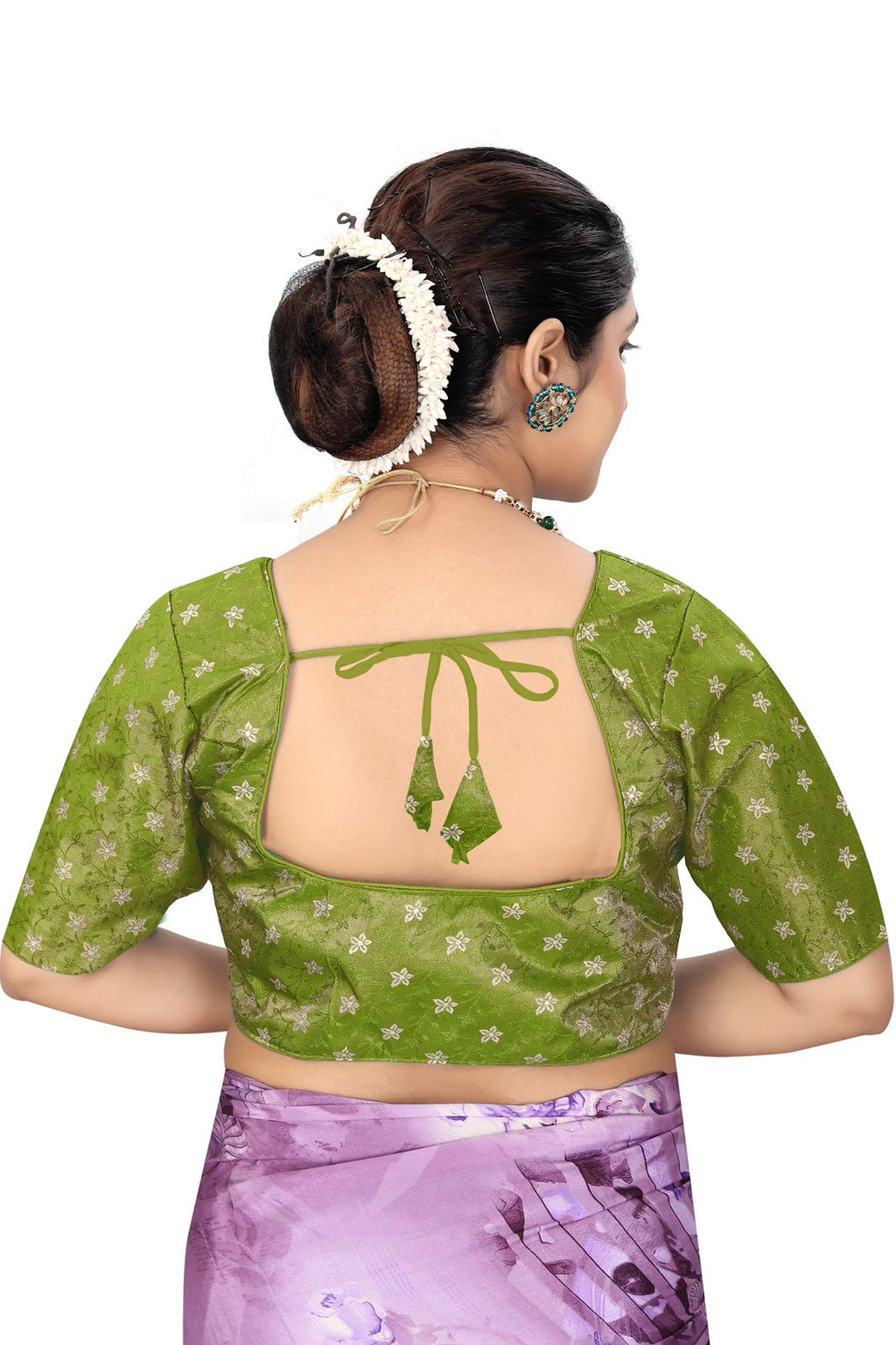 Ethnic Brocade Blouse for Saree | Premium Festive Wear