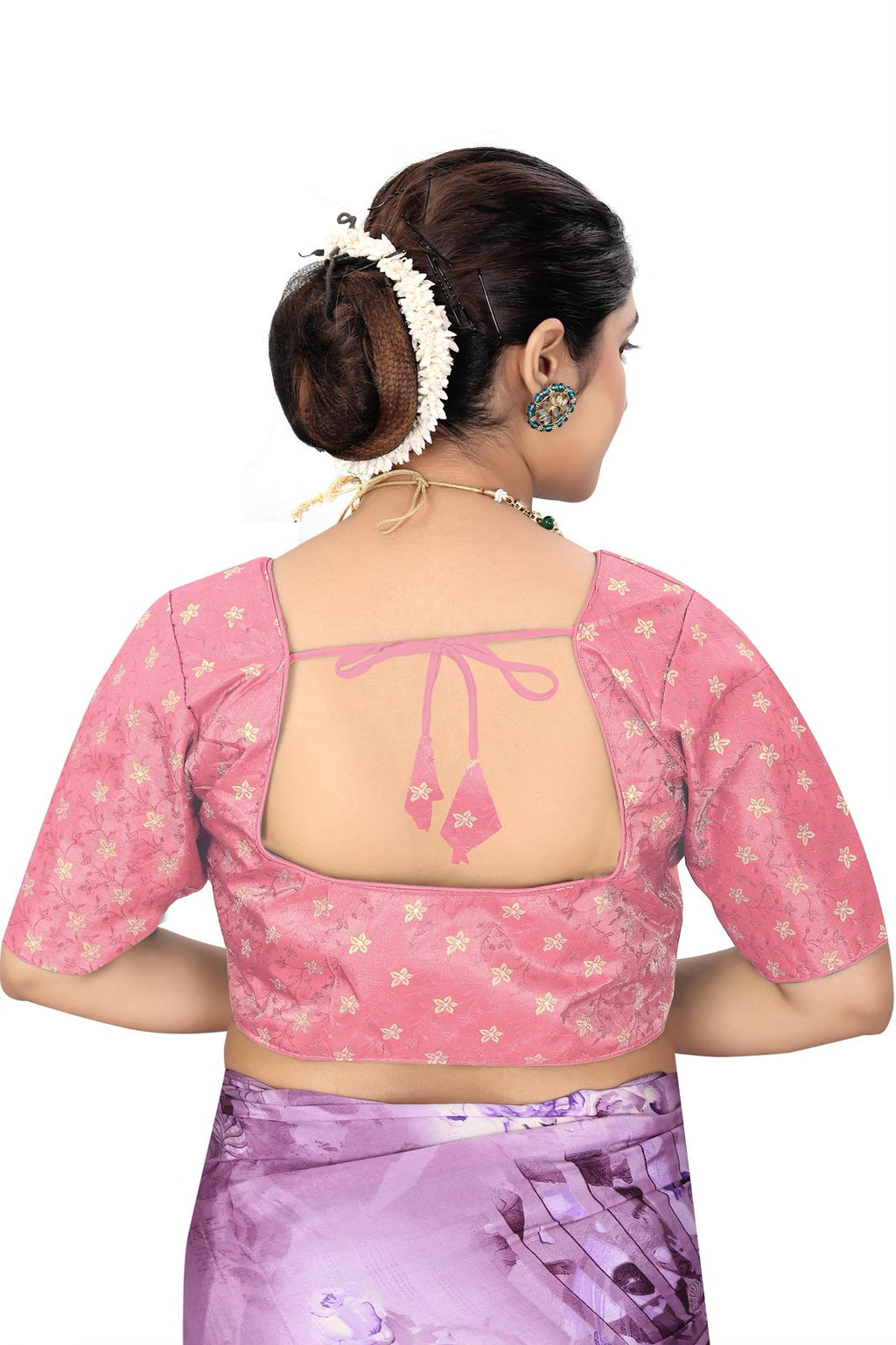 Women’s Georgette U-Neck Half Sleeve Blouse