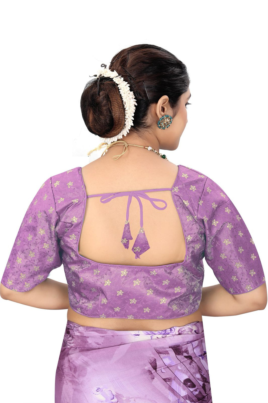 Designer Yellow Brocade Blouse for Women | Party & Wedding Wear