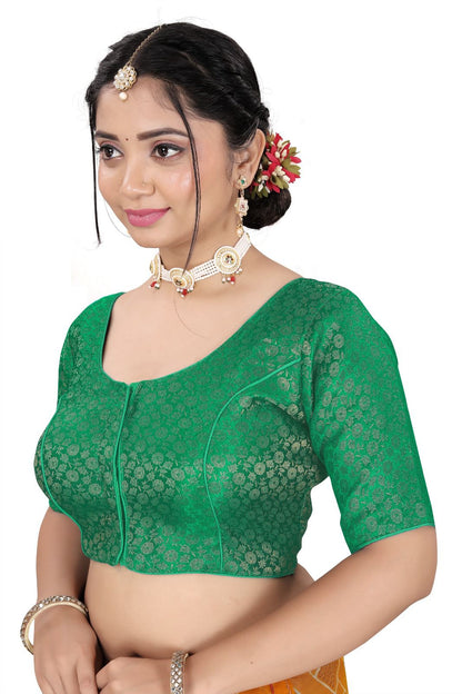 Designer Brocade Blouse for Women | Wedding & Festive Wear