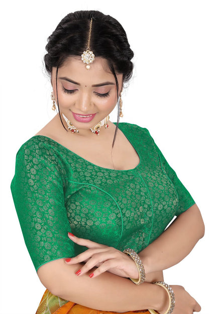 Designer Brocade Blouse for Women | Wedding & Festive Wear