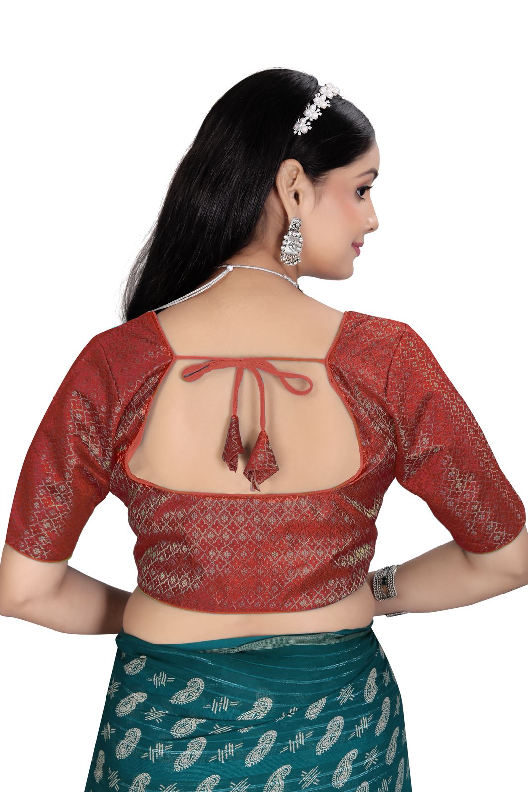 Designer Brocade Blouse for Women | Wedding & Festive Wear
